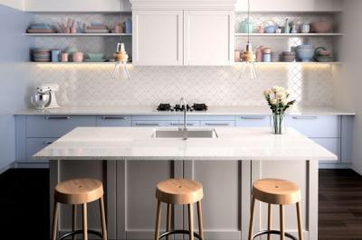Blanco stellar Küchenarbeitsplatten