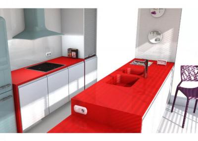 Rosso Monza - Silestone
